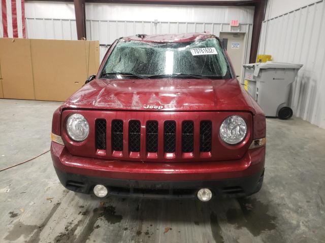 1C4NJPBA9GD609463 - 2016 JEEP PATRIOT SP MAROON photo 5