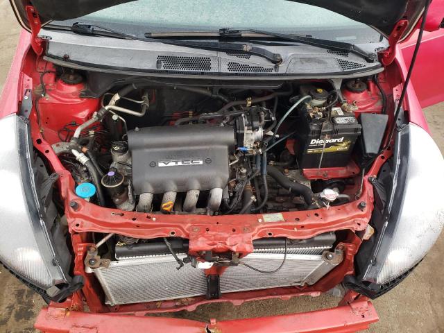JHMGD38647S035652 - 2007 HONDA FIT S 红色 照片 11