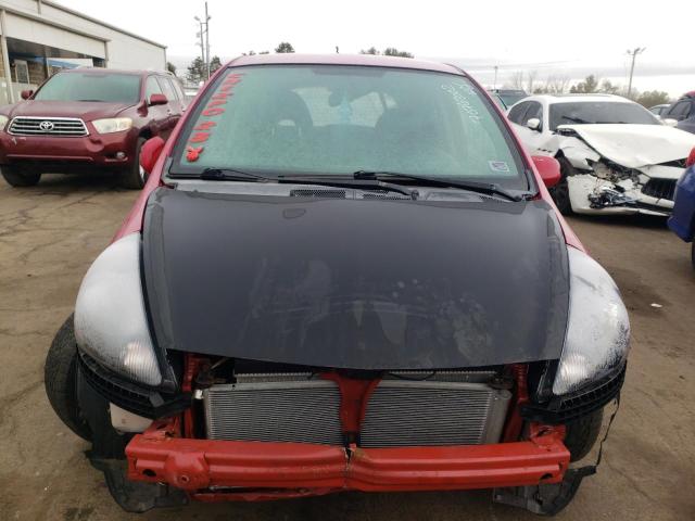 JHMGD38647S035652 - 2007 HONDA FIT S RED photo 5