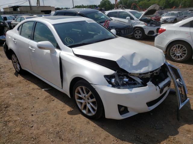 JTHCF5C24D5061896 - 2013 LEXUS IS 250 WHITE photo 1