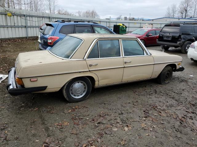 11511712057943 - 1975 MERCEDES-BENZ 240D BEIGE photo 3