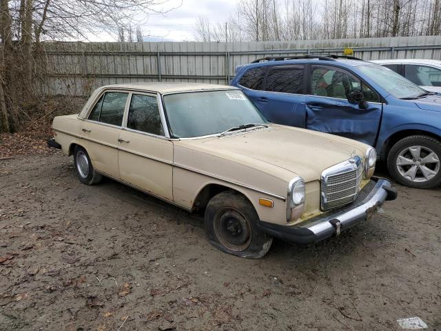 11511712057943 - 1975 MERCEDES-BENZ 240D BEIGE photo 4