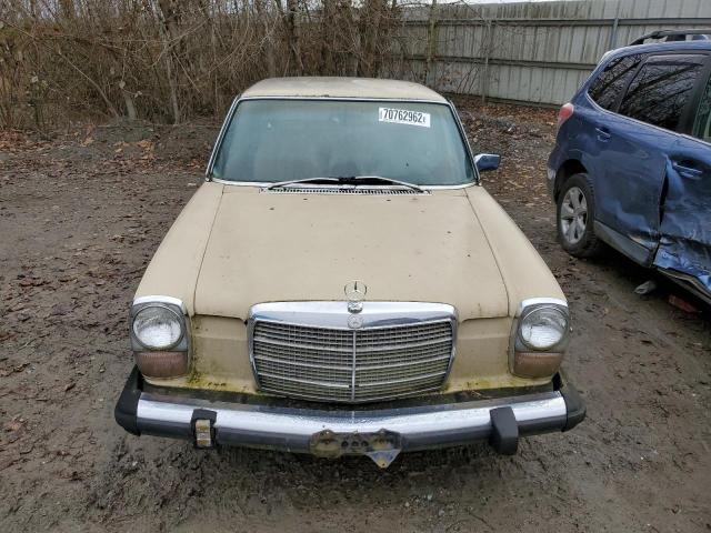 11511712057943 - 1975 MERCEDES-BENZ 240D BEIGE photo 5