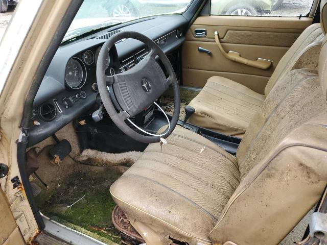 11511712057943 - 1975 MERCEDES-BENZ 240D BEIGE photo 7