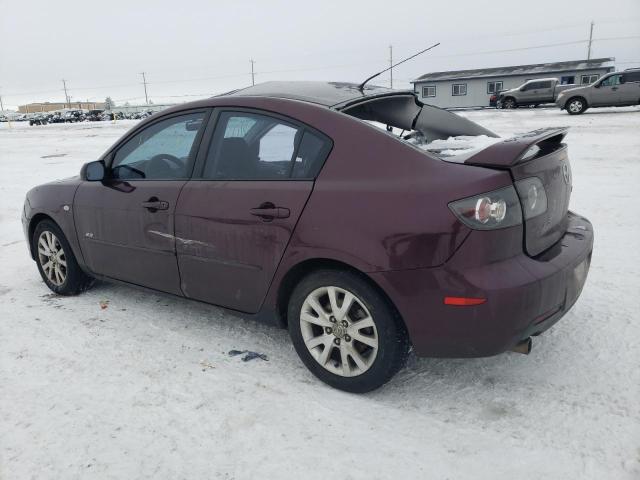 JM1BK123671660550 - 2007 MAZDA 3 S PURPLE photo 2