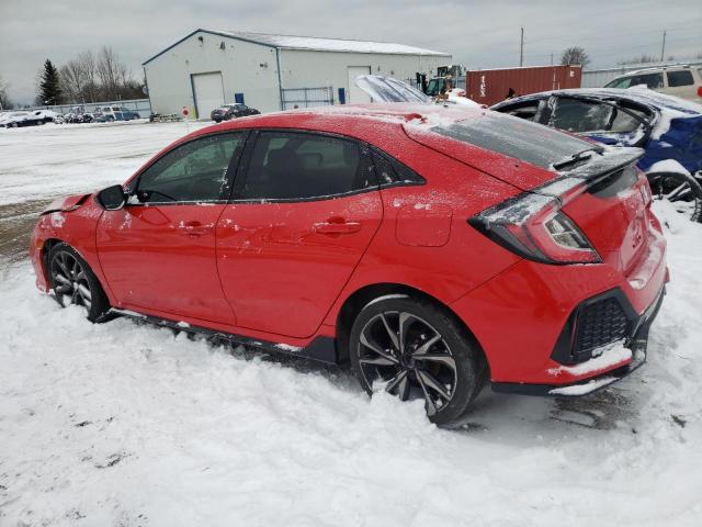 SHHFK7G41JU307667 - 2018 HONDA CIVIC SPOR RED photo 2