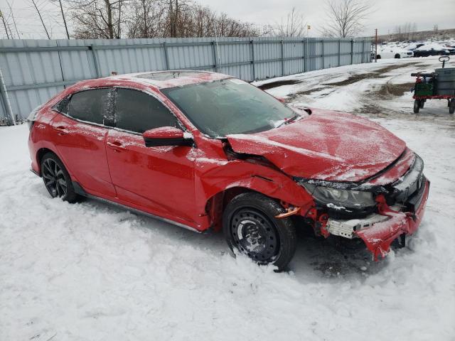 SHHFK7G41JU307667 - 2018 HONDA CIVIC SPOR RED photo 4