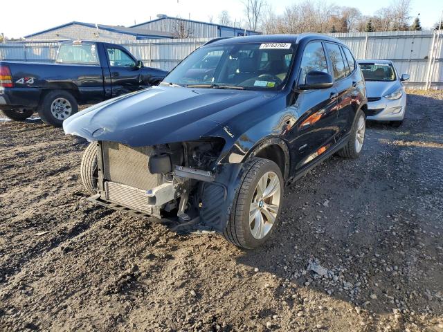 5UXWX9C58G0****** - 2016 BMW X3 XDRIVE2 BLACK photo 1