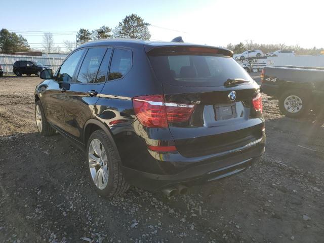 5UXWX9C58G0****** - 2016 BMW X3 XDRIVE2 BLACK photo 2