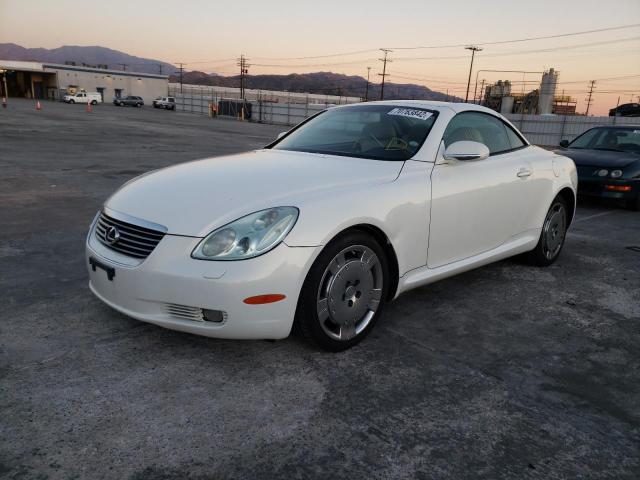 JTHFN48YX40052608 - 2004 LEXUS SC 430 WHITE photo 1