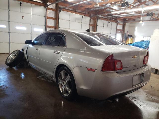 1G1ZC5E09CF195613 - 2012 CHEVROLET MALIBU 1LT ვერცხლისფერი ფოტო 3