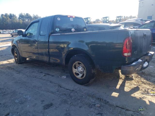 2FTRX17234CA90615 - 2004 FORD F-150 GREEN photo 2