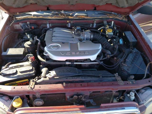 JN8DR09Y53W805630 - 2003 NISSAN PATHFINDER ბურგუნდია ფოტო 12