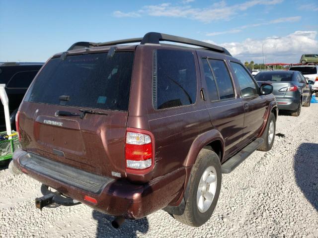 JN8DR09Y53W805630 - 2003 NISSAN PATHFINDER ბურგუნდია ფოტო 3