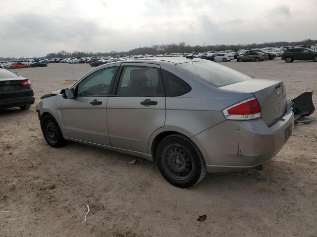 1FAHP34N58W143286 - 2008 FORD FOCUS S/SE SILVER photo 2