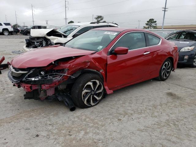 1HGCT1B35GA002706 - 2016 HONDA ACCORD LX- RED photo 1