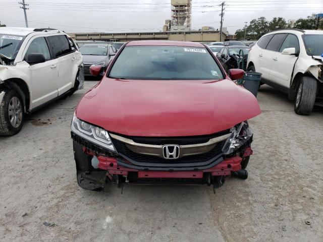 1HGCT1B35GA002706 - 2016 HONDA ACCORD LX- RED photo 5