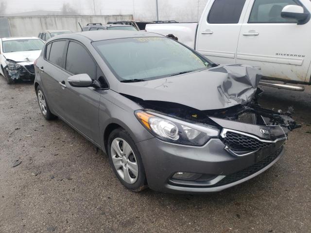 KNAFK5A84G5620897 - 2016 KIA FORTE LX GRAY photo 1