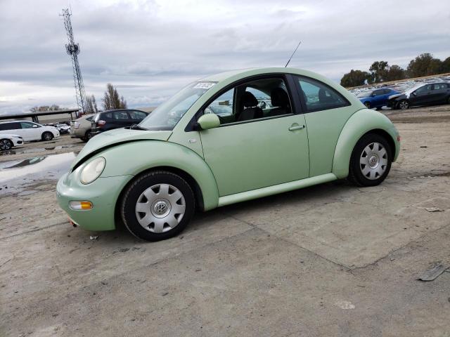 3VWBK21C12M442242 - 2002 VOLKSWAGEN NEW BEETLE GREEN photo 1