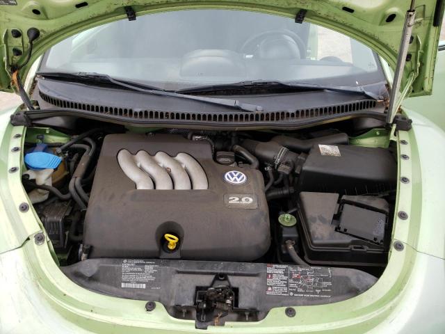 3VWBK21C12M442242 - 2002 VOLKSWAGEN NEW BEETLE GREEN photo 11