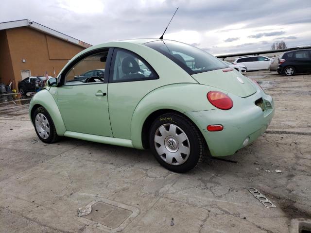 3VWBK21C12M442242 - 2002 VOLKSWAGEN NEW BEETLE GREEN photo 2