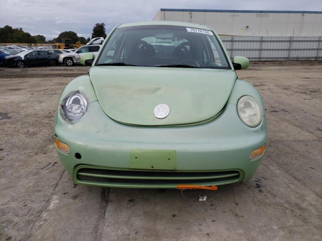 3VWBK21C12M442242 - 2002 VOLKSWAGEN NEW BEETLE GREEN photo 5