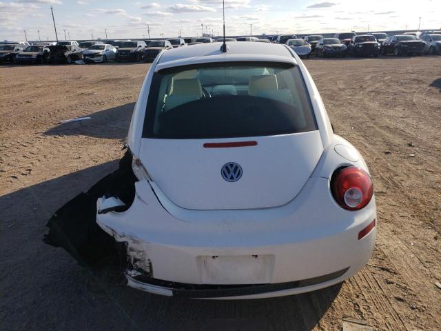 3VWFW31C28M520340 - 2008 VOLKSWAGEN NEW BEETLE WHITE photo 6