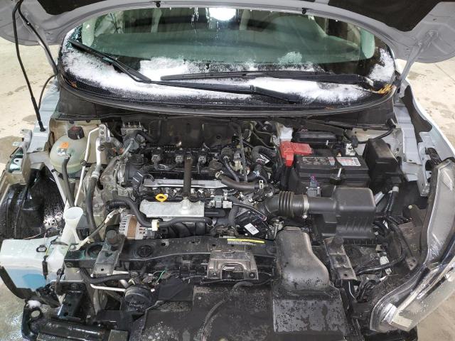 3N1CN8EV2ML869020 - 2021 NISSAN VERSA SV SILVER photo 11