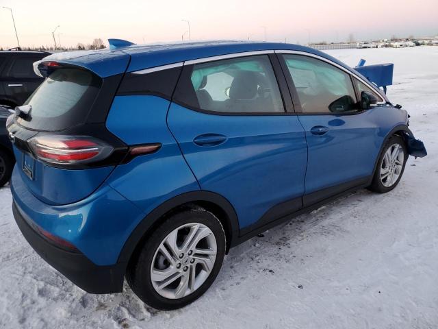 1G1FW6S00N4134282 - 2022 CHEVROLET BOLT EV 1L BLUE photo 3