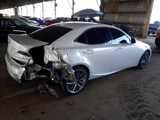 JTHBF1D2XF5066607 - 2015 LEXUS IS 250 WHITE photo 3