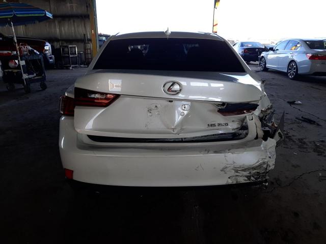 JTHBF1D2XF5066607 - 2015 LEXUS IS 250 WHITE photo 6