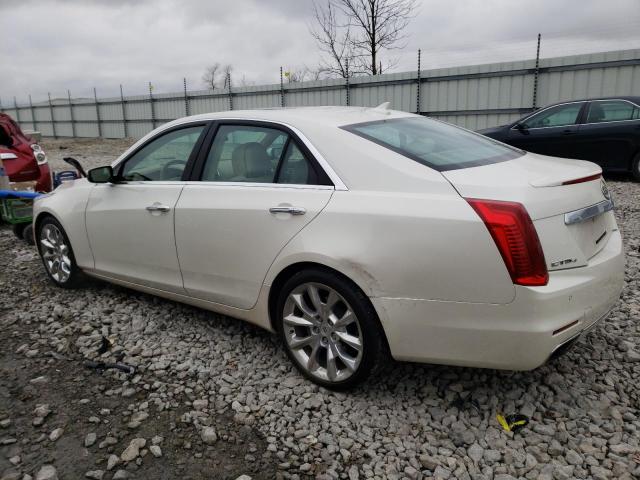 1G6AY5S33E0161616 - 2014 CADILLAC CTS PERFOR WHITE photo 2