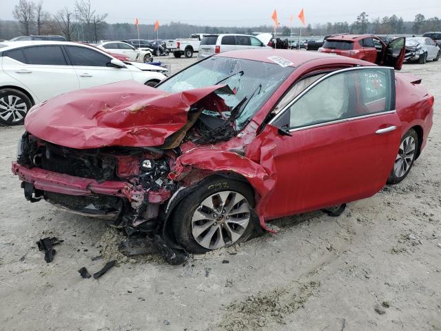 1HGCT1B38DA011220 - 2013 HONDA ACCORD LX- RED photo 1