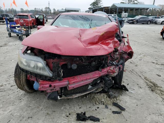 1HGCT1B38DA011220 - 2013 HONDA ACCORD LX- RED photo 5