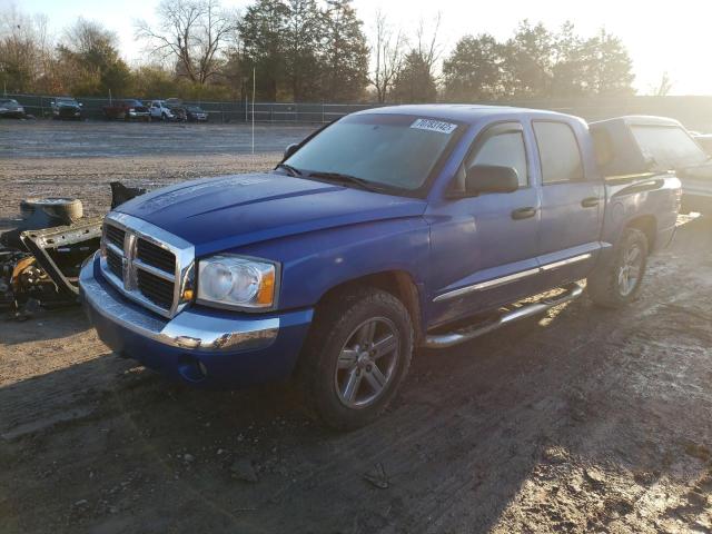 1D3HW58P47S216195 - 2007 DODGE DAKOTA QUA BLUE photo 1