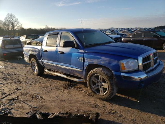 1D3HW58P47S216195 - 2007 DODGE DAKOTA QUA BLUE photo 4