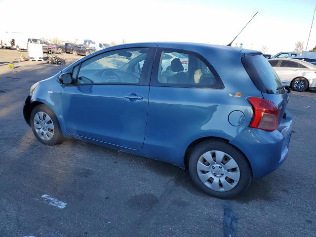 JTDJT923475112904 - 2007 TOYOTA YARIS BLUE photo 2