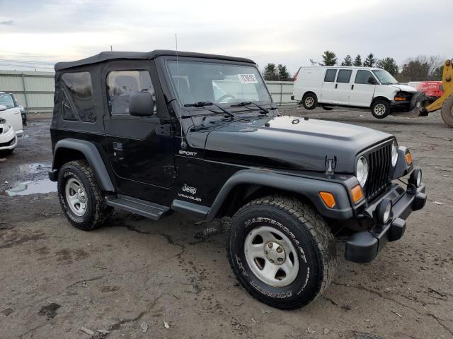 1J4FA49S53P346697 - 2003 JEEP WRANGLER / BLACK photo 4