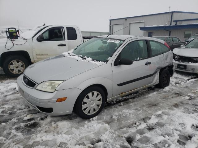 3FAFP31N35R161747 - 2005 FORD FOCUS ZX3 SILVER photo 1