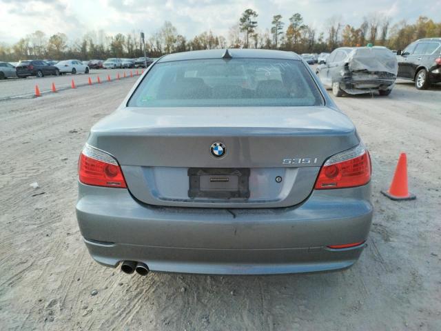 WBANW13598CZ82474 - 2008 BMW 535 I GRAY photo 6