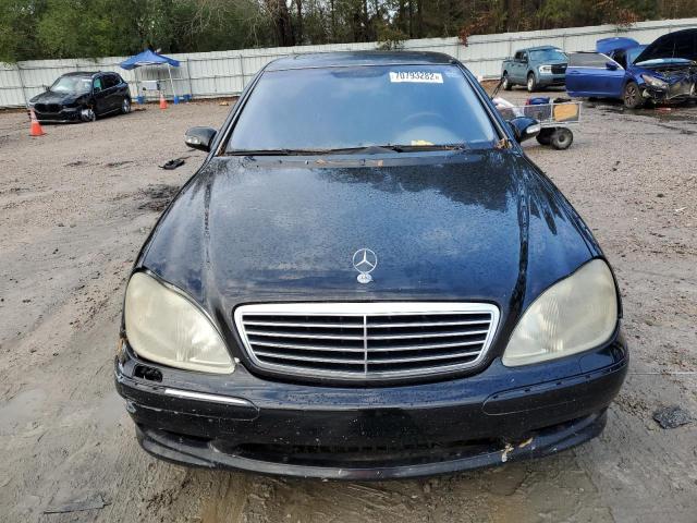 WDBNG84J43A346410 - 2003 MERCEDES-BENZ S 500 4MAT BLACK photo 5