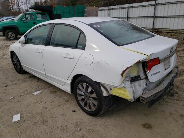 2HGFA16969H329377 - 2009 HONDA CIVIC EXL Ağ foto 2