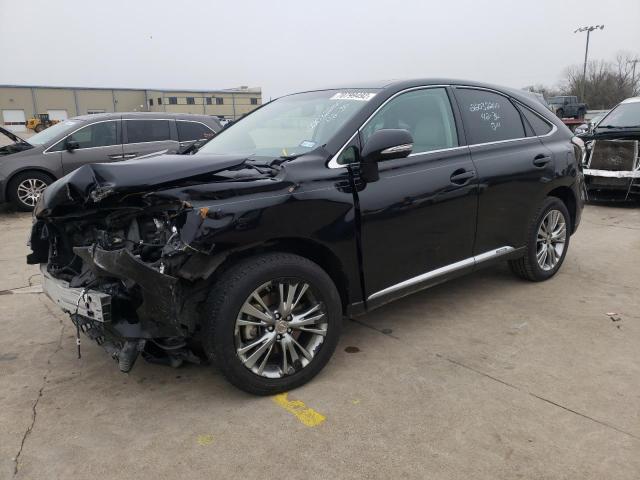 JTJZB1BA1D2007270 - 2013 LEXUS RX 450 BLACK photo 1