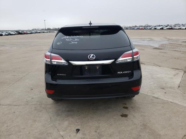 JTJZB1BA1D2007270 - 2013 LEXUS RX 450 BLACK photo 6