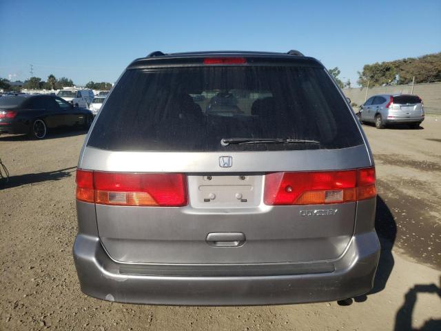 2HKRL1858YH525505 - 2000 HONDA ODYSSEY LX GRAY photo 6