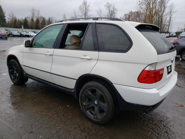 5UXFB53585LV10450 - 2005 BMW X5 4.4I WHITE photo 2