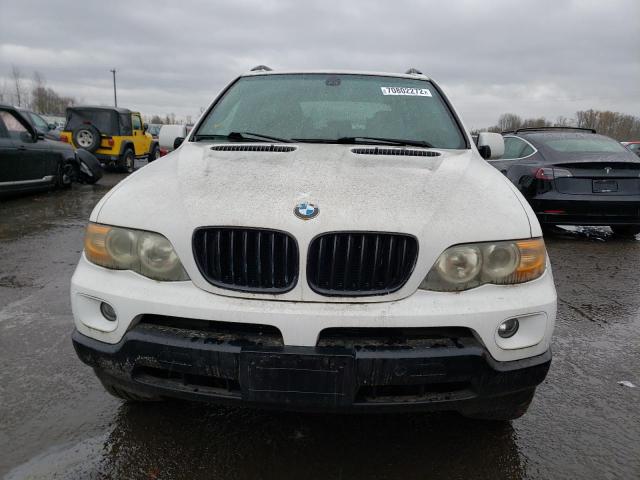 5UXFB53585LV10450 - 2005 BMW X5 4.4I WHITE photo 5