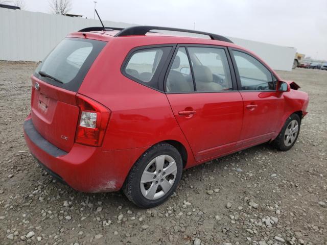 KNAFG528397****** - 2009 KIA RONDO BASE RED photo 3