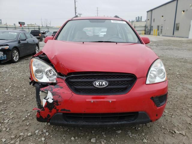 KNAFG528397****** - 2009 KIA RONDO BASE RED photo 5