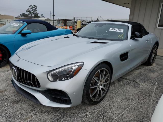 WDDYK7HAXJA020583 - 2018 MERCEDES-BENZ AMG GT SILVER photo 1